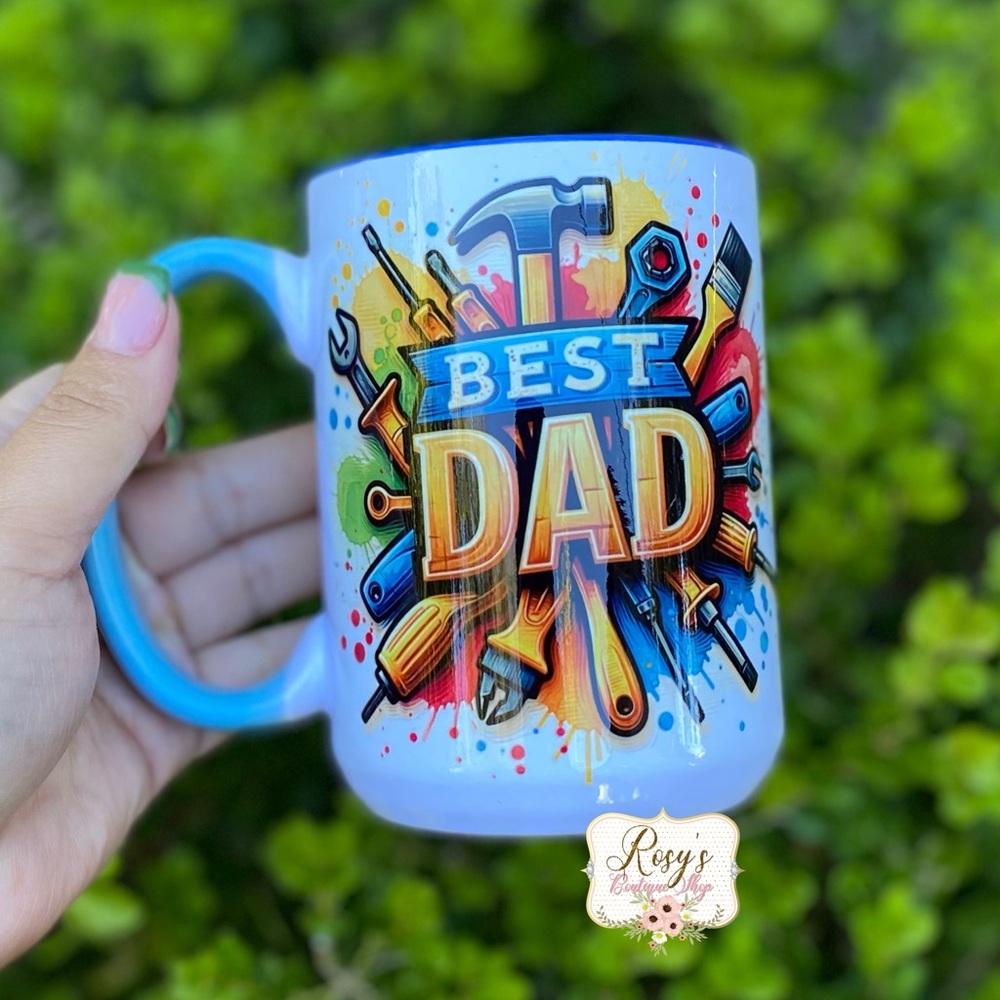 Best Dad 15oz Ceramic Mug